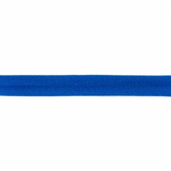 Biasband katoen tricot kobalt