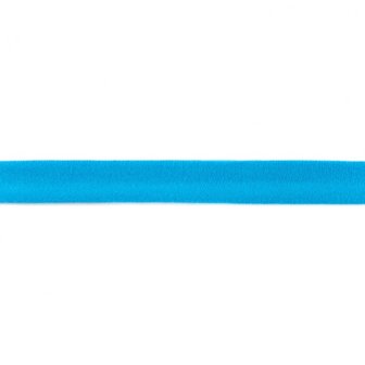 Biasband katoen tricot aqua