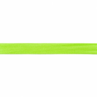 Biasband katoen tricot lime