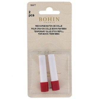 Bohin navulling voor fabric glue pen (2 pc)