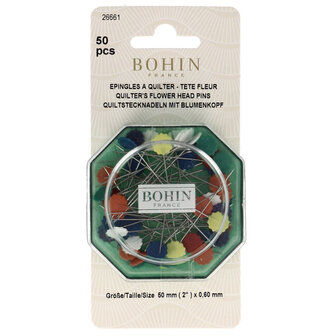 Bohin, flower head pins