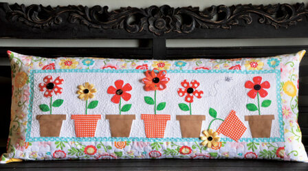 Kimberbell May Flowers Bench Pillow