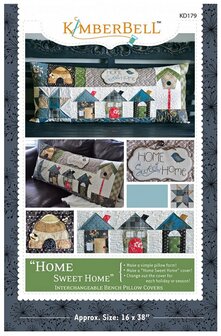 Kimberbell Home sweet home pillow 