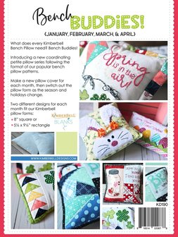 Kimberbell Bench Buddies Series Januari-April Sewing Book