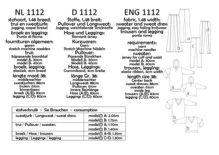 it&#039;s A fits patroon 1112