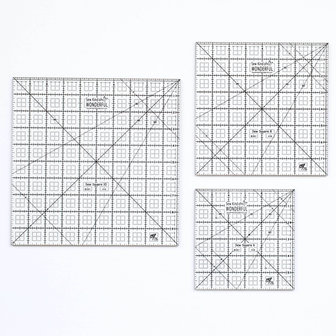 Sew Square Ruler 6 x 6 inch