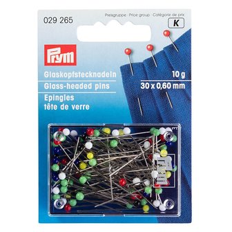 Prym glaskopspelden assorti 10 gram