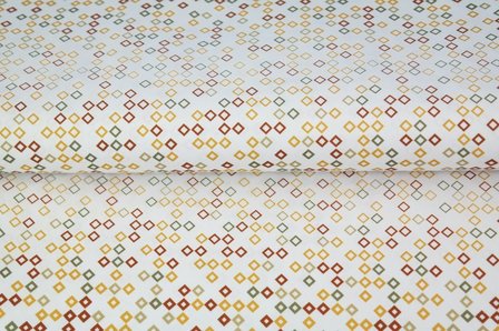 Yellow fantasy poplin