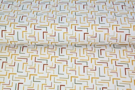 Yellow fantasy poplin