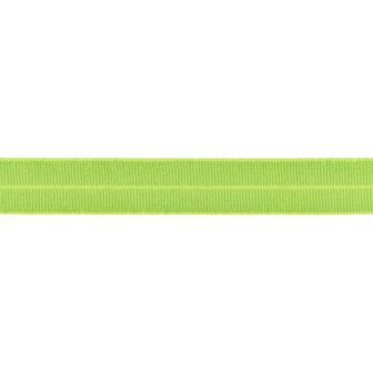 rekbaar biaisband mat rib lime