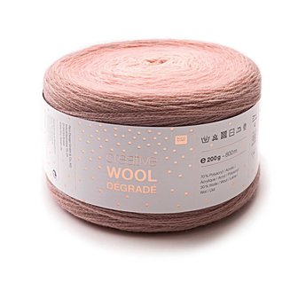 Creatieve Wool D&eacute;grad&eacute; Poeder
