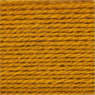 soft wool aran mosterd