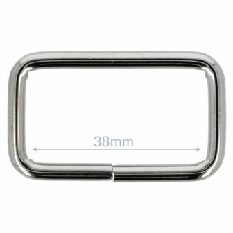 Gesp metaal 38 mm
