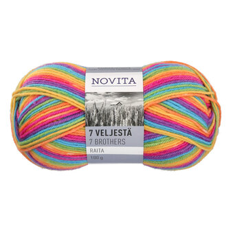 7 Veljest&auml; Raita Rainbow