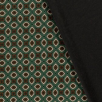Viscose jersey groen