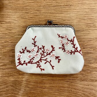 Cursus: Portemonnee Maken met Sashiko of Vrijborduren