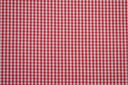 Ruitje rood-wit 2.5 mm