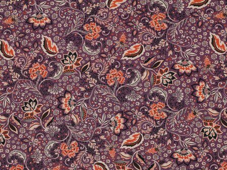 Viscose Stretch Bloemen