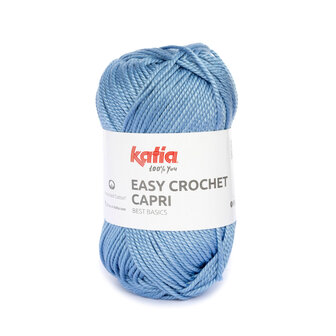 Easy crochet capri Licht Jeans 114