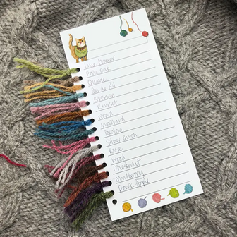Crafting Gnomes breikaarten met kleurenkaart