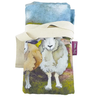 bewaarmap met vilten schapen 