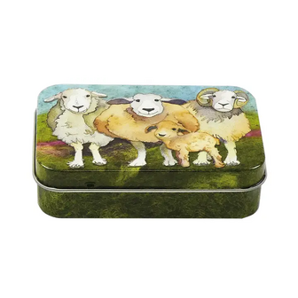 Rechthoekig miniblikje van vilted Sheep