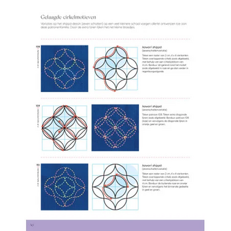 Boek 365 Sashiko-patronen