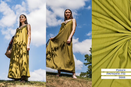 Wrap crinkle, viscose mix, FM 34