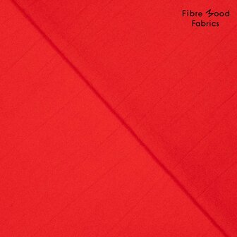 Wrap crinkle Jungle Zomerrood, viscose mix, FM 34