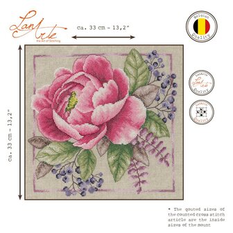 Telpakket kit bloeiend rood