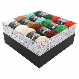 Scheepjes Little Darling colour pack 8x25g Merry Minis
