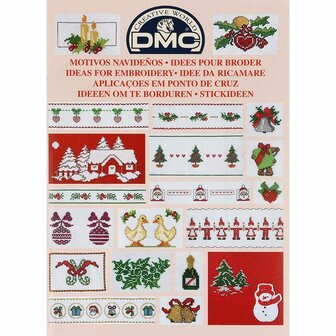 DMC Borduurboek Kerst &ndash; Patronen &amp; inspiratie voor kerstborduren