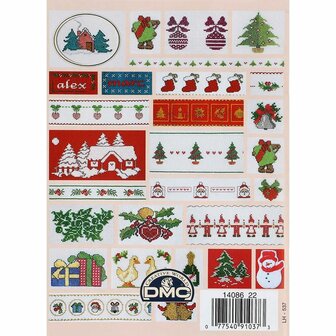 DMC Borduurboek Kerst &ndash; Patronen &amp; inspiratie voor kerstborduren