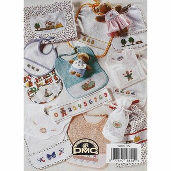 DMC Borduurboek Baby &ndash; Kruissteekpatronen voor babyborduren