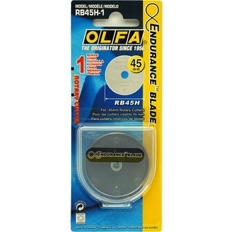 OLFA Endurance RB45H-1 &ndash; 45 mm reservemes, extra duurzaam
