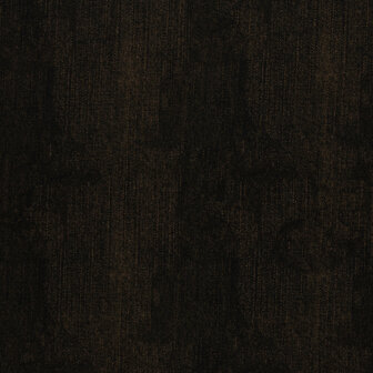 French Terry denimlook donkerbruin &ndash; 150 cm breed