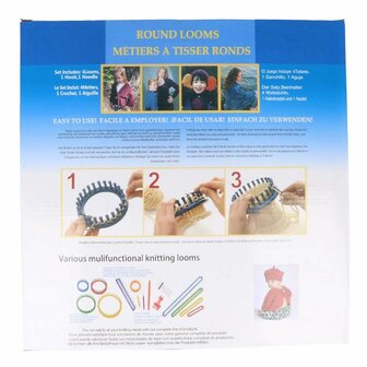 Breiring 29 cm &ndash; eenvoudig breien zonder naalden