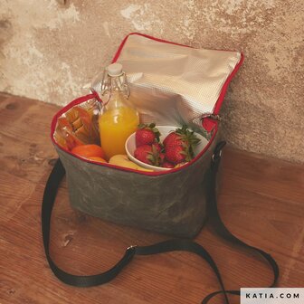 Katia Washable Kraft Paper &ndash; veganistisch leer, kleur grafiet