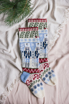 Novita De Notenkraker Sokken breipakket &ndash; Kerstmagie in elke steek