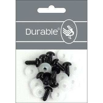 Durable Veiligheidsogen 12 mm, 10 stuks