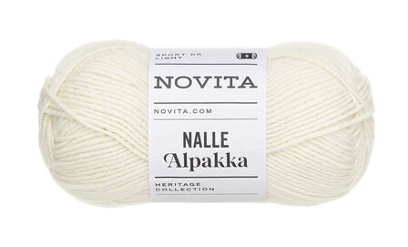 Nalle Alpakka 010 Off White