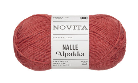 Nalle Alpakka 5311 lingonberry porridge