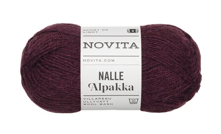 Nalle Alpakka 5481 Chokeberry