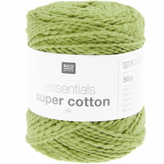 Essentials super cotton DK 25 Olijf