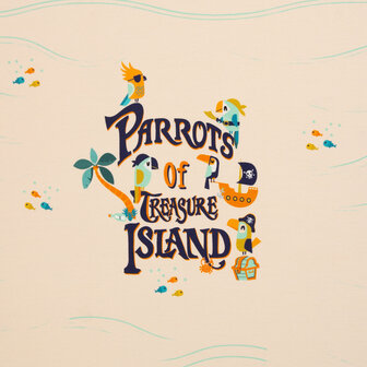 Parrots by Bienvenido Color paneel