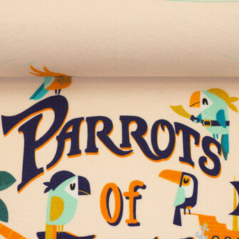 Parrots by Bienvenido Color paneel