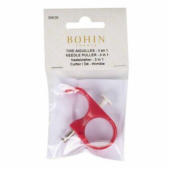 Bohin Needlepuller &ndash; Naaldhulp met Draadsnijder