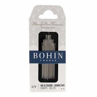 Bohin Sharps Naainaalden Groot Oog &ndash; Assortiment 15 Stuks