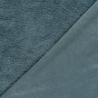 Sherpa Fleece Staalblauw