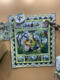 Jungle Friends paneel | Susy Bee